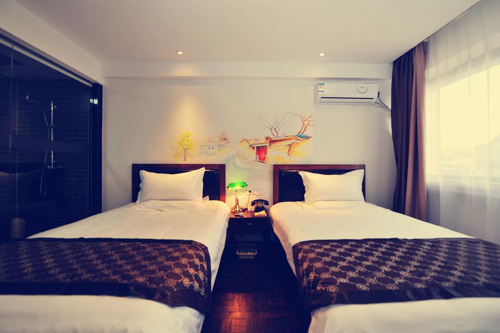Nostalgiahotel-Tianjinguozhancenter Стая снимка